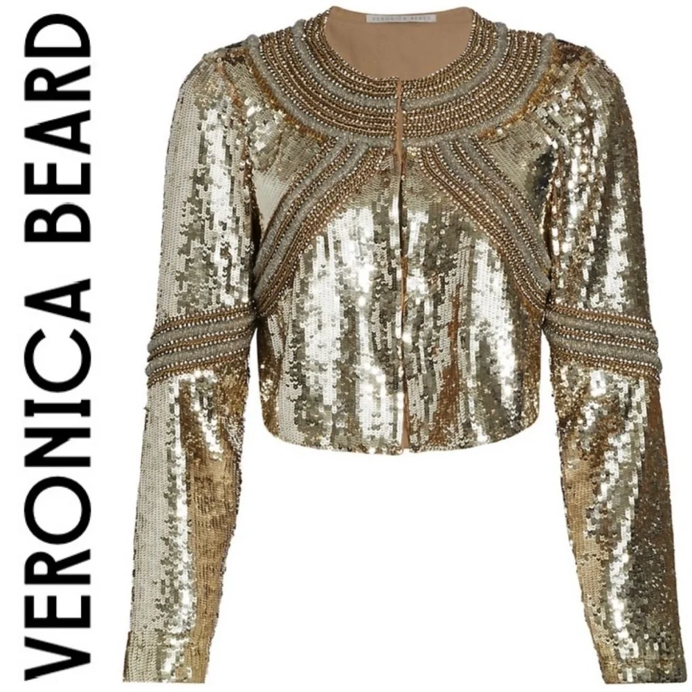 Veronica Beard Phaedra Sequin-Embellished Jacket & Skirt Set - Picture 3 of 16